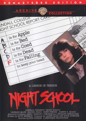 Night School Wooden Framed Poster