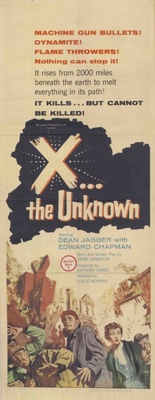X: The Unknown Poster with Hanger