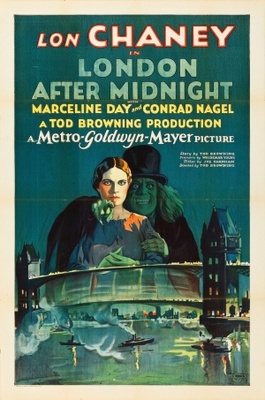 London After Midnight Canvas Poster