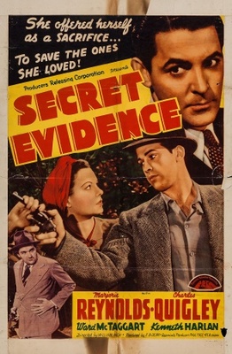 Secret Evidence Canvas Poster