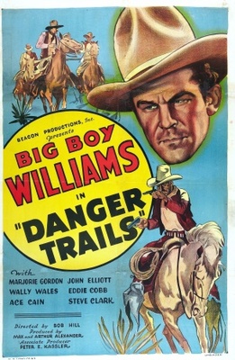 Danger Trails Poster with Hanger