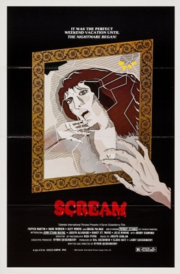Scream Wooden Framed Poster