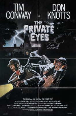 The Private Eyes Metal Framed Poster