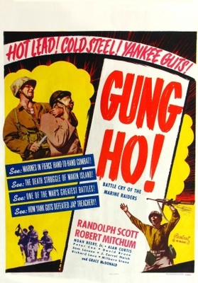 'Gung Ho!': The Story of Carlson's Makin Island Raiders Wooden Framed Poster