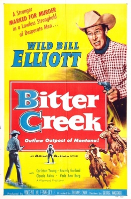 Bitter Creek Wooden Framed Poster
