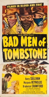 Bad Men of Tombstone Wooden Framed Poster