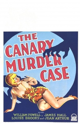 The Canary Murder Case Wooden Framed Poster