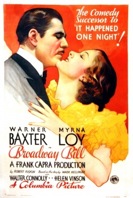 Broadway Bill Wooden Framed Poster