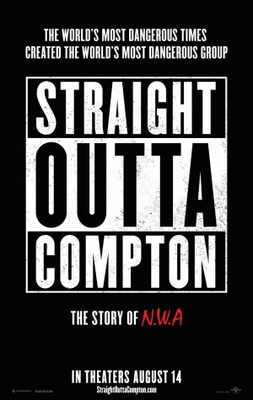 Straight Outta Compton Wooden Framed Poster