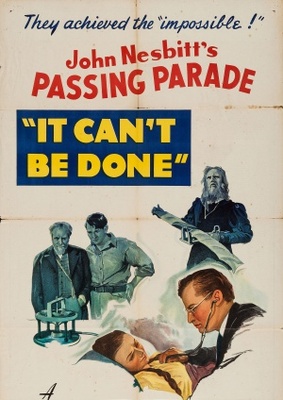 It Can't Be Done Poster 1230918