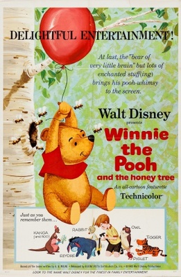Winnie the Pooh and the Honey Tree Wood Print