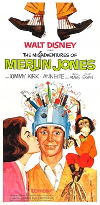 The Misadventures of Merlin Jones Wooden Framed Poster