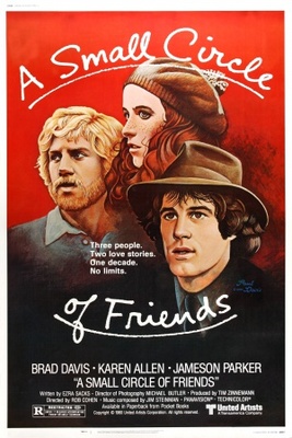 A Small Circle of Friends Wooden Framed Poster