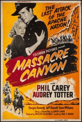 Massacre Canyon Wooden Framed Poster