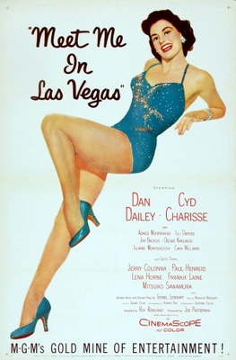 Meet Me in Las Vegas Poster with Hanger