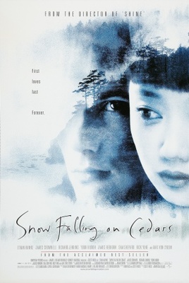 Snow Falling on Cedars Metal Framed Poster
