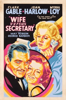 Wife vs. Secretary Wooden Framed Poster