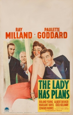 The Lady Has Plans Wooden Framed Poster