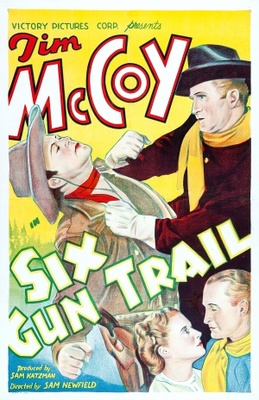 Six-Gun Trail Metal Framed Poster