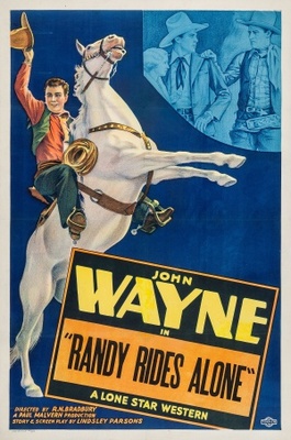 Randy Rides Alone Poster with Hanger