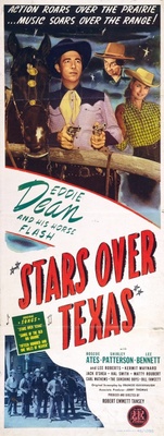 Stars Over Texas Wooden Framed Poster
