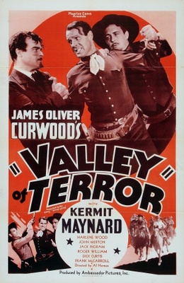 Valley of Terror Poster with Hanger