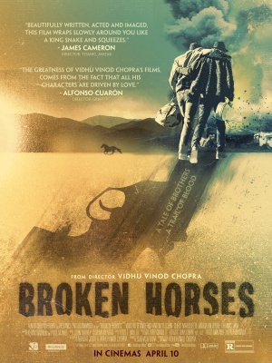 Broken Horses Poster with Hanger