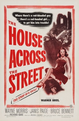 The House Across the Street Wooden Framed Poster