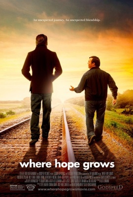 Where Hope Grows Poster with Hanger