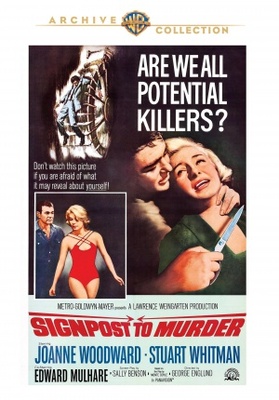 Signpost to Murder Wooden Framed Poster