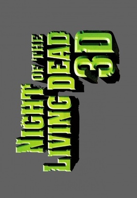 Night of the Living Dead 3D Canvas Poster