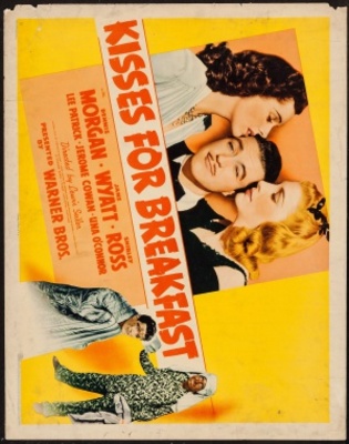 Kisses for Breakfast Poster with Hanger
