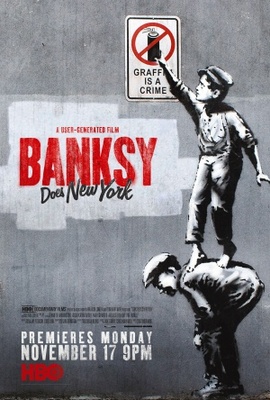 Banksy Does New York tote bag #