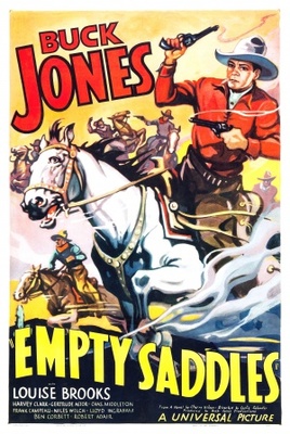 Empty Saddles Poster with Hanger