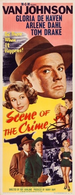 Scene of the Crime Canvas Poster