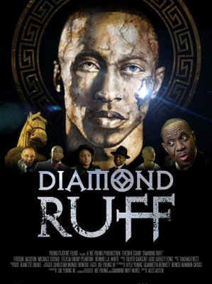 Diamond Ruff Wooden Framed Poster