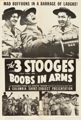 Boobs in Arms Poster with Hanger