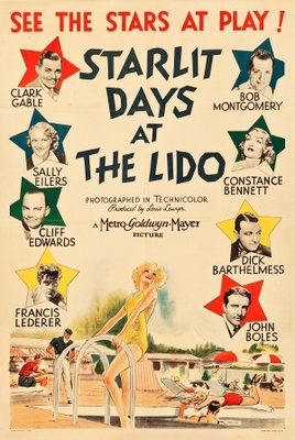 Starlit Days at the Lido Mouse Pad 1255846