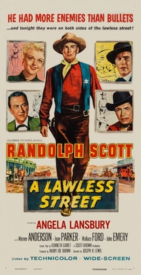 A Lawless Street Metal Framed Poster