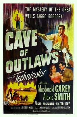 Cave of Outlaws Wood Print