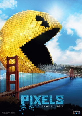 Pixels Poster with Hanger