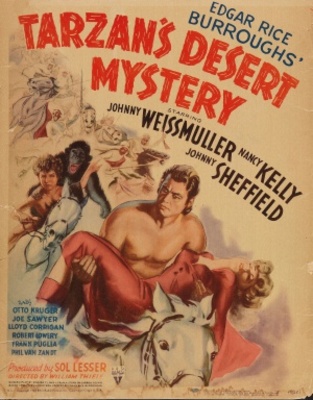 Tarzan's Desert Mystery Poster with Hanger