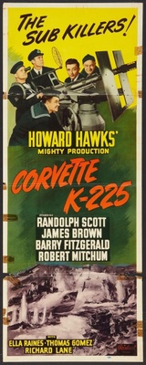 Corvette K-225 Wooden Framed Poster