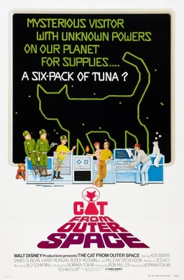 The Cat from Outer Space Poster with Hanger