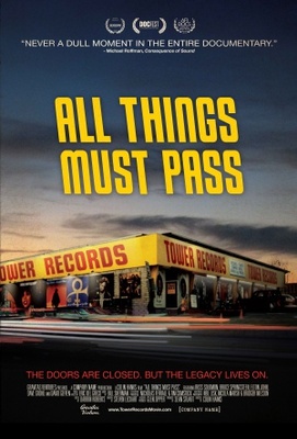 All Things Must Pass Wooden Framed Poster