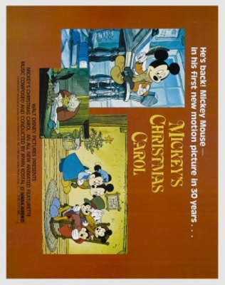 Mickey's Christmas Carol Metal Framed Poster