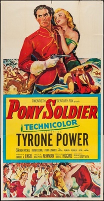 Pony Soldier Metal Framed Poster