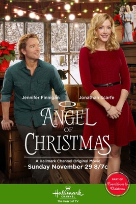 Angel of Christmas Canvas Poster