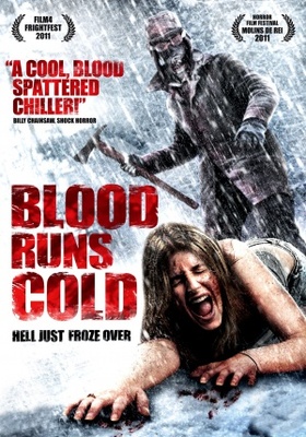Blood Runs Cold Wooden Framed Poster