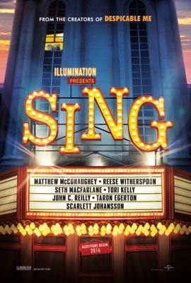 Sing Poster with Hanger